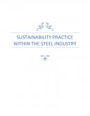 Sustainability Practice Within the Steel Industry