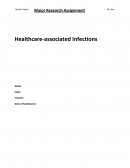 Healthcare-Associated Infections Research Paper