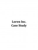 Loren Inc. Case Study